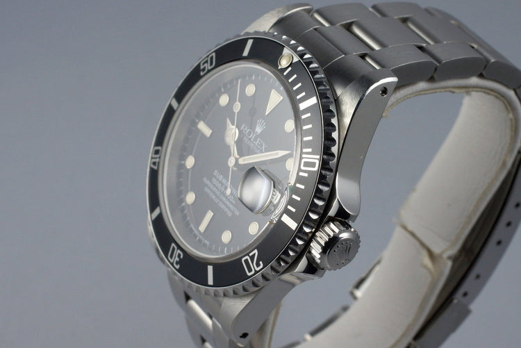 1991 Rolex Submariner 16610