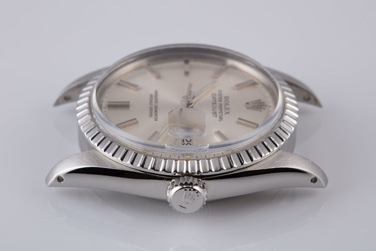 1977 Vintage Rolex DateJust 1603 Silver Dial