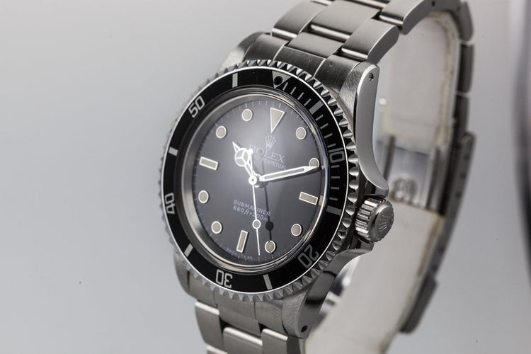 1988 Rolex Submariner 5513 with Box and Papers