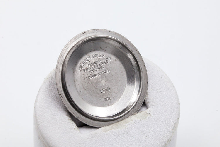 1972 Rolex GMT 1675 with Rolex Service Papers