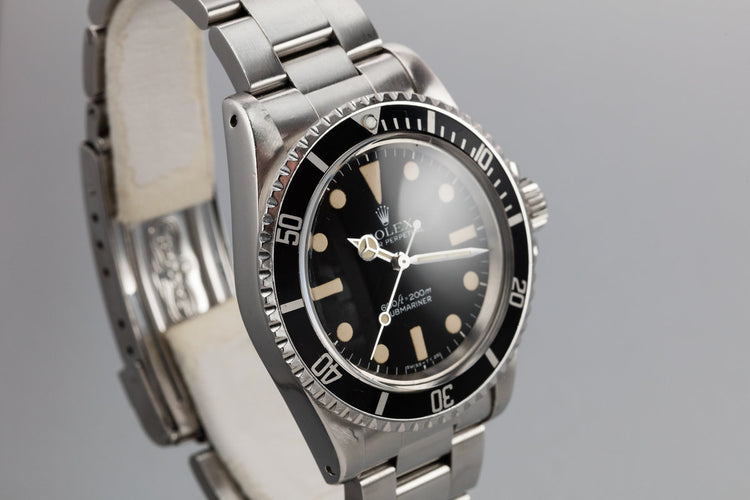 1978 Rolex Submariner 5513 with MK I Maxi Dial