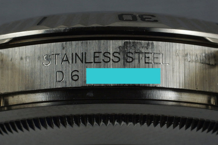 2005 Rolex DateJust 116264 Turn-O-Graph with Navy Dial