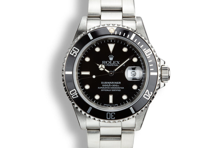 1995 Rolex Submariner 16610