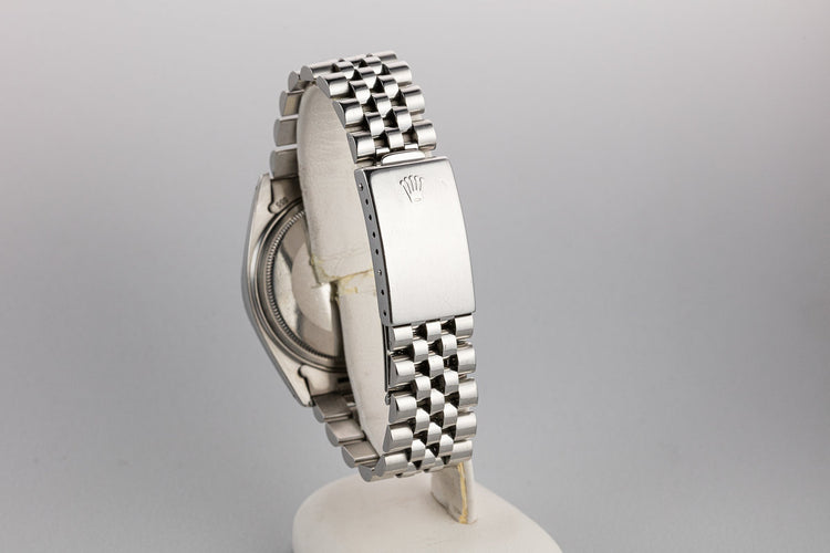 1978 Rolex DateJust 1603 Silver Dial with Service Papers