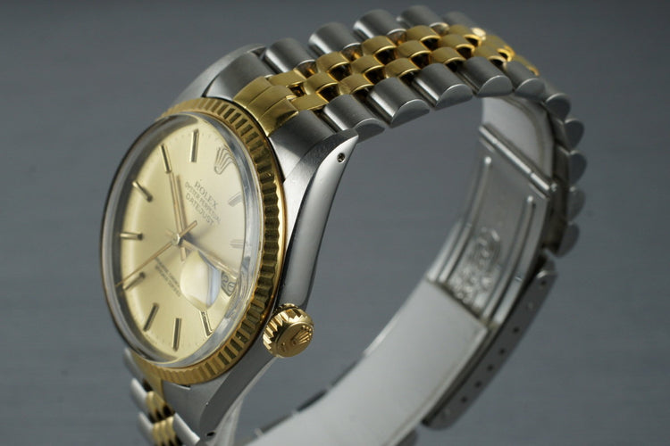 1985 Rolex Two Tone Datejust 16013