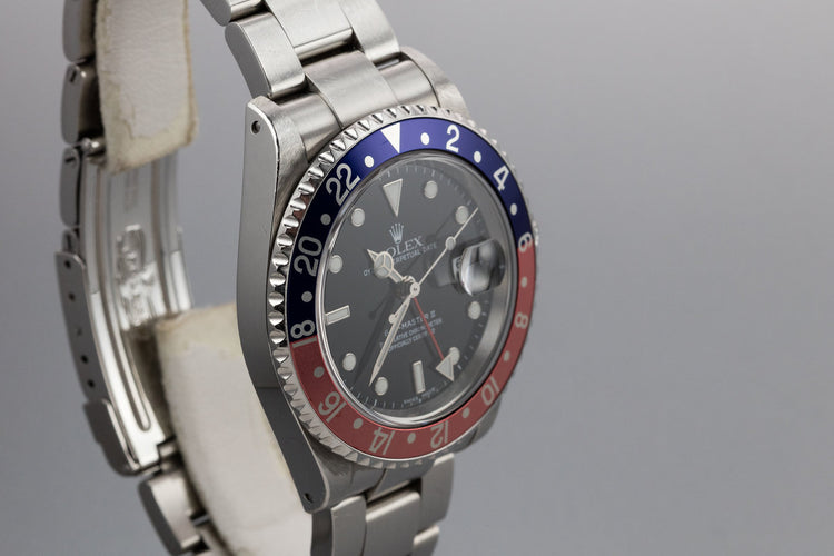 2001 Rolex GMT-Master II 16710 "Pepsi" with Box and Papers