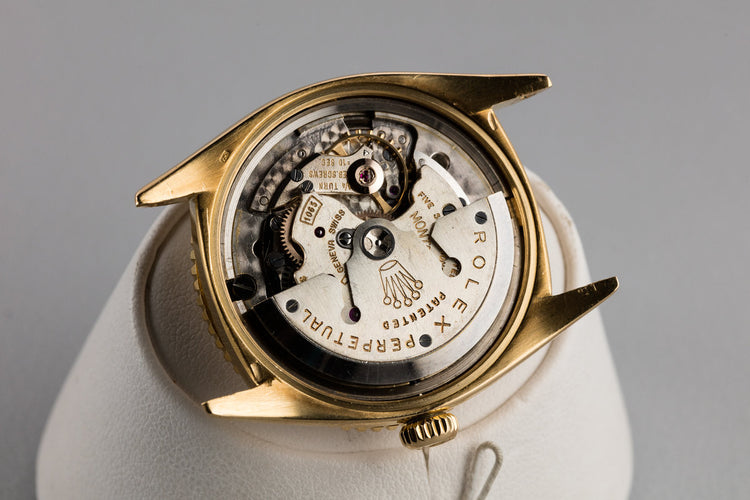 1956 Rolex 18K YG DateJust 6609 "Thunderbird" with Service Papers