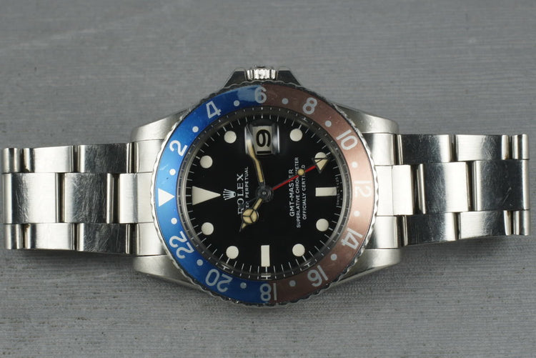 Rolex GMT 1675 Mark 1 with Double Punched Papers