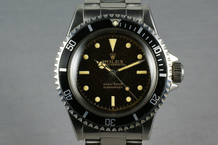 Rolex Submariner 5512 PCG with Chapter Ring Tropical Dial