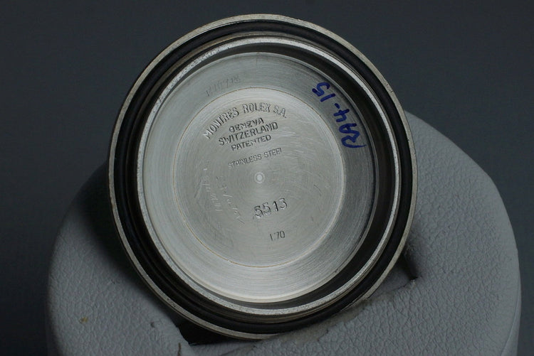 1969 Rolex Submariner 5513 Meters First