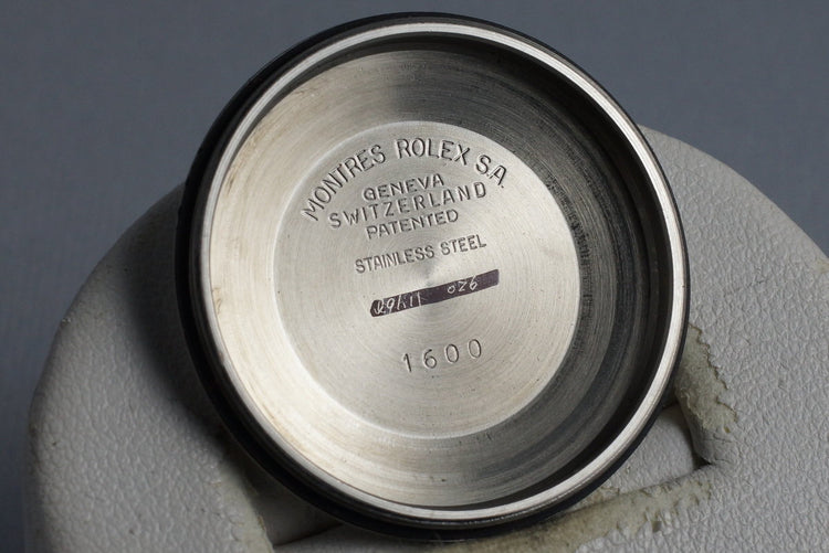 1978 Rolex DateJust 1603 Silver Dial