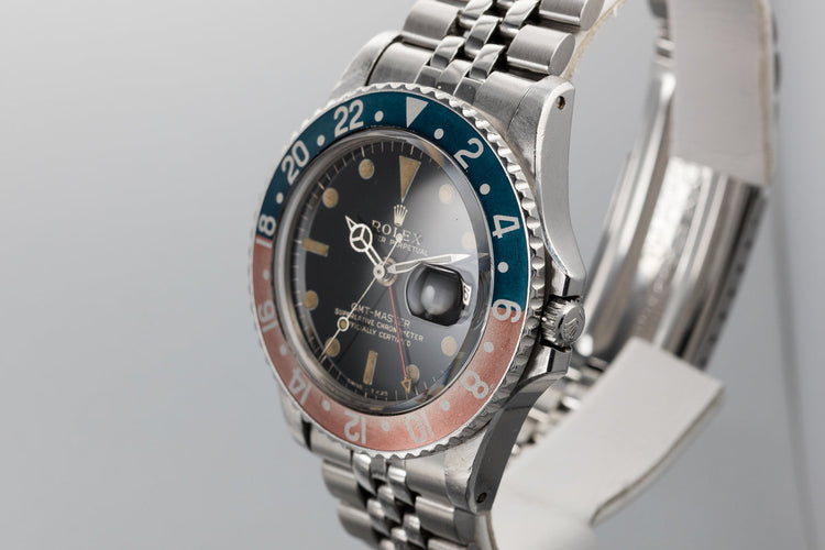 1965 Rolex GMT-Master 1675 with Gilt Dial