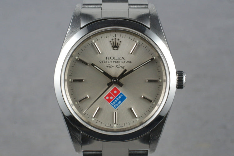1999 Rolex Air-King 14000 Domino’s Pizza Logo Dial
