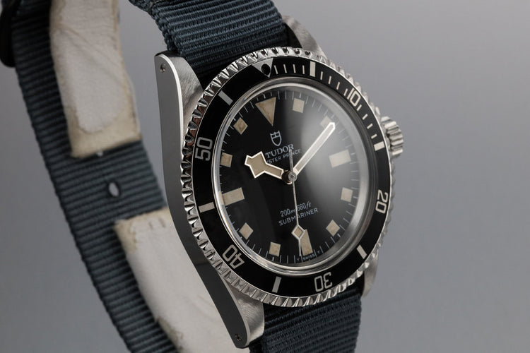 1972 Tudor Snowflake Submariner 7016/0 Black Dial