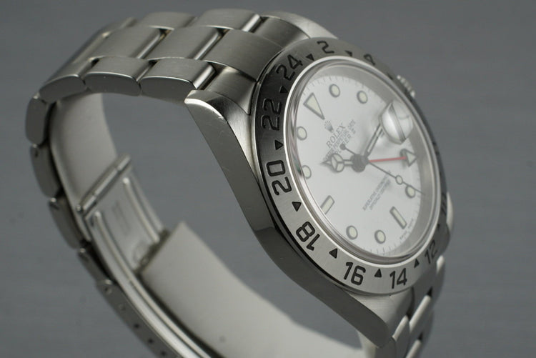 2002 Rolex Explorer II 16570 with Box and Papers
