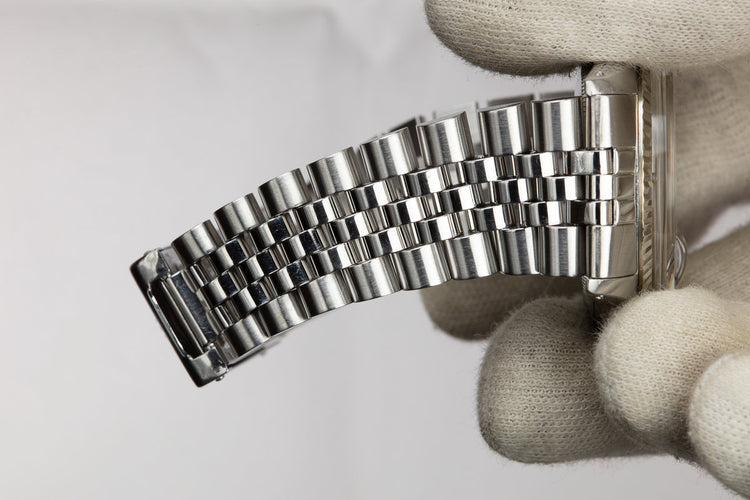 1970 Rolex DateJust 1601 with No Lume Wide Boy Dial