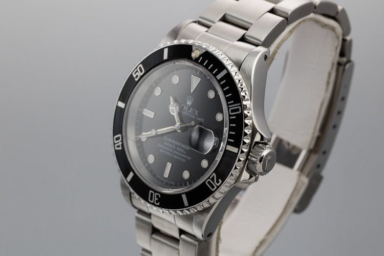 1995 Rolex Submariner 16610