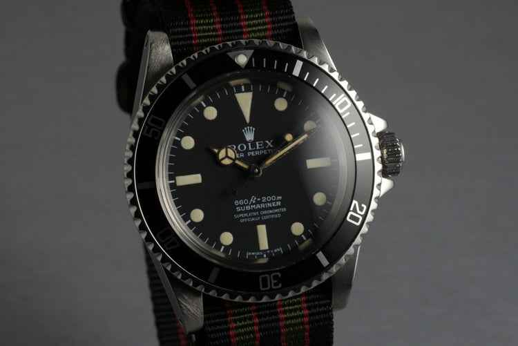 1975 Rolex Submariner 5512