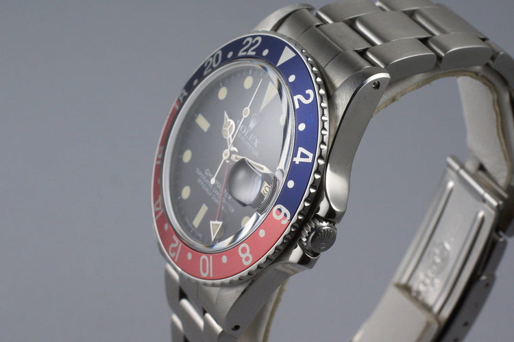 1981 Rolex GMT 16750 with Box and Papers