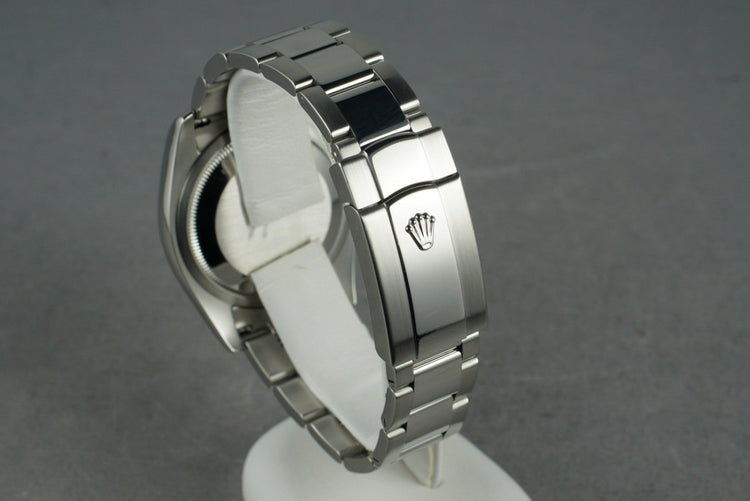 2006 Rolex DateJust 116234 with Blue Roman Numeral Dial Box & Papers