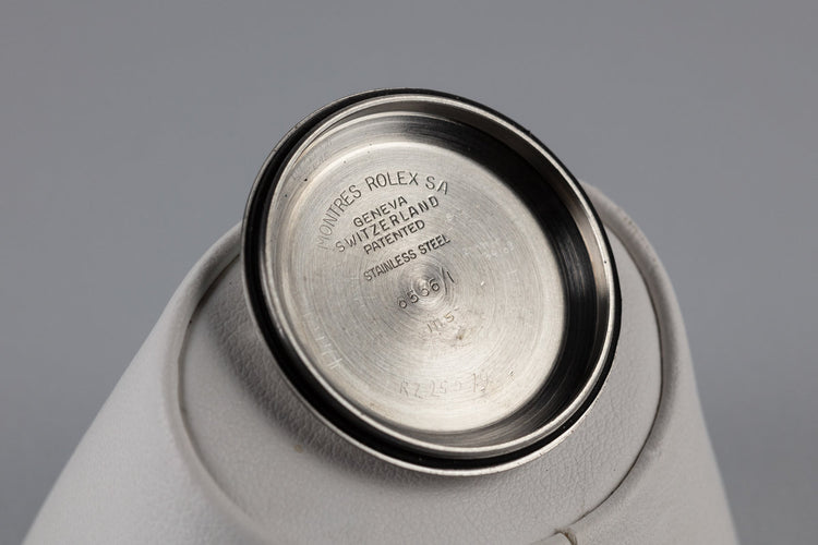 1957 Vintage Rolex Submariner 6536-1 Tropical Spider Cracking Gilt Dial