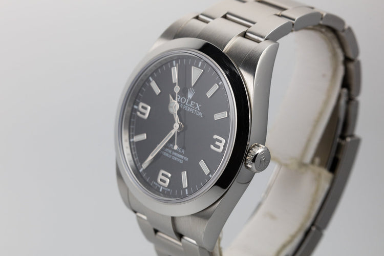 2014 Rolex Explorer 214270 with Box and Papers