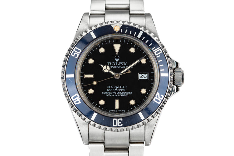 1985 Rolex Sea-Dweller 16660
