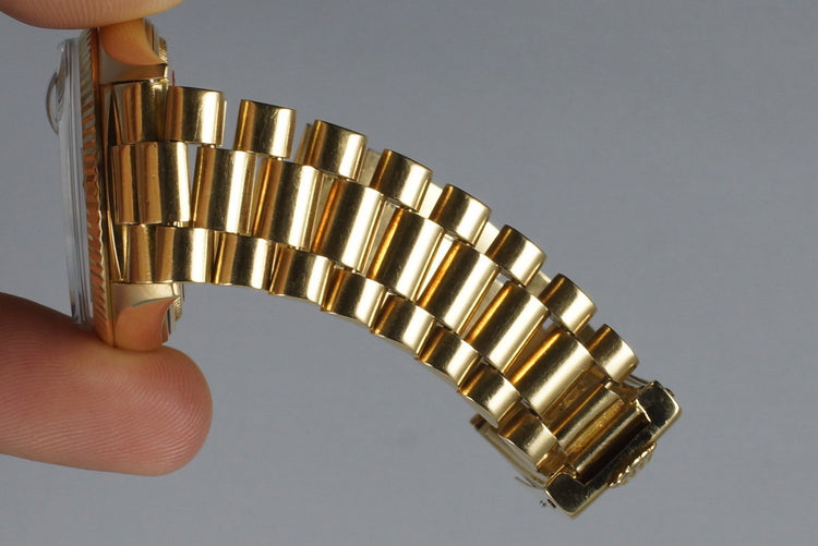 1965 Rolex YG Day-Date 1803 with Big Rolex Logo Bracelet