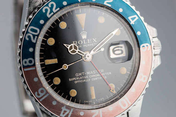 1965 Rolex GMT-Master 1675 with Gilt Dial