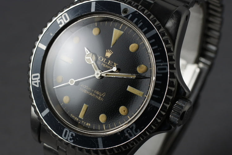 Rolex Submariner 5513 with Bart Simpson GILT Dial