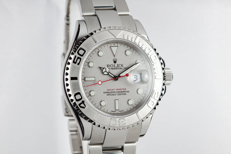 2005 Rolex Platinum Yacht-Master 16622 with Box and Papers