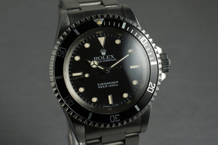 1989 Rolex Submariner 5513