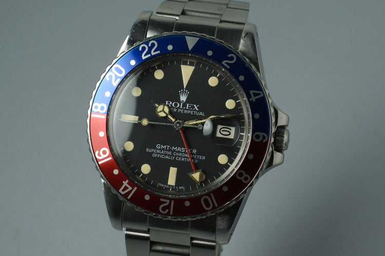 1981 Rolex GMT Master 16750