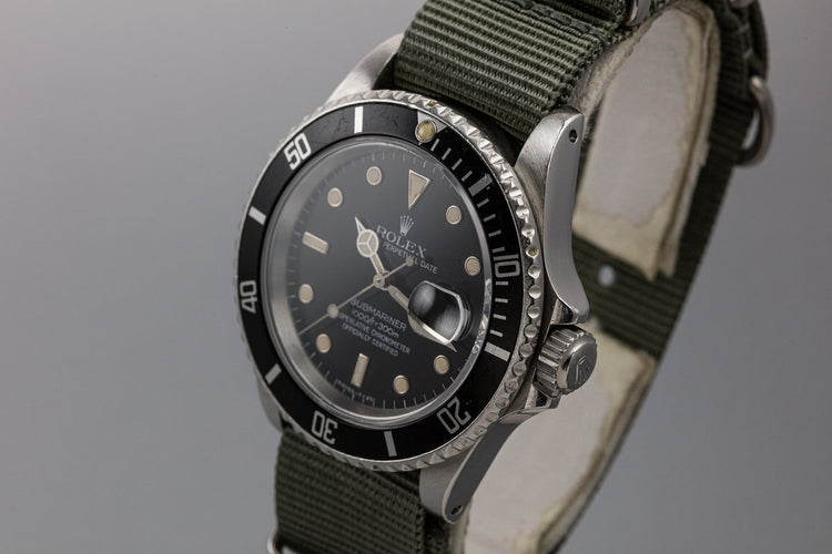 1989 Rolex Submariner 16610