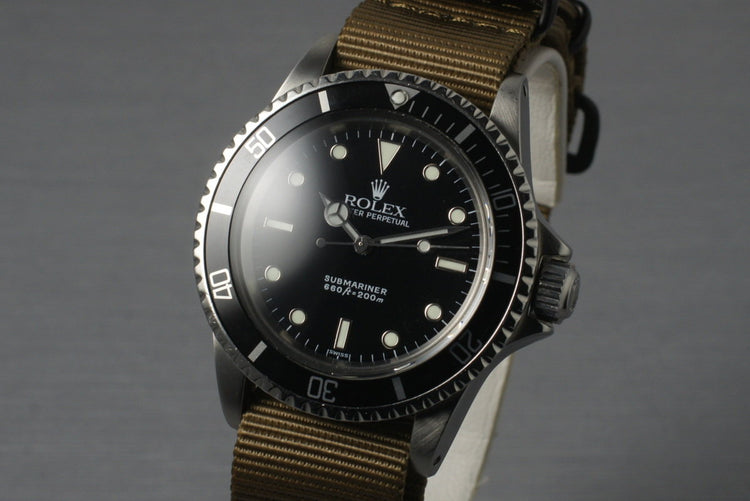 1967 Rolex Submariner 5513 with Service Papers