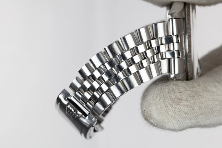 1968 Rolex DateJust 1603 with No Lume Silver Dial