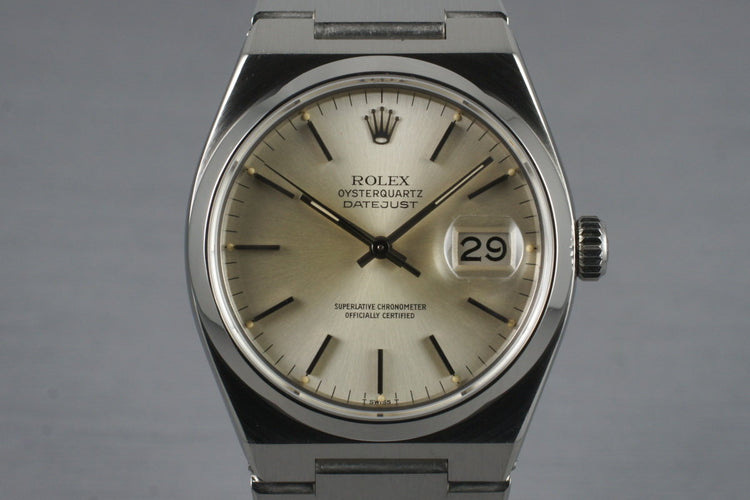 1979 Rolex OysterQuartz Datejust 17000