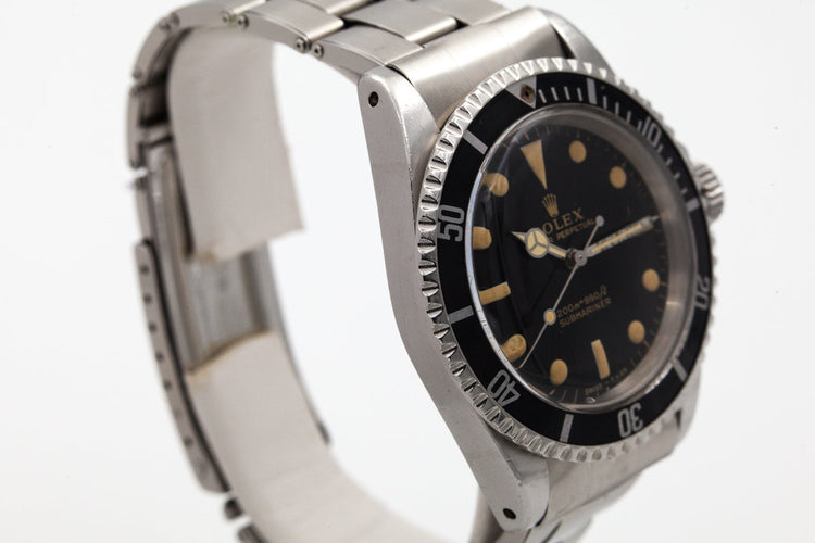1965 Rolex Submariner 5513 Glossy Gilt Dial