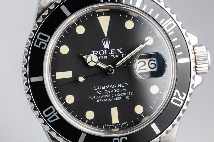 1983 Rolex Submariner 16800