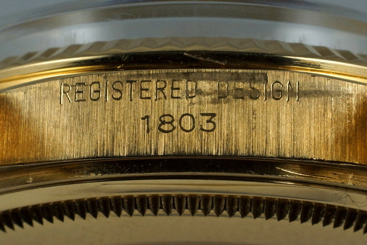 1973 Rolex YG Day-Date 1803 with Champagne Dial