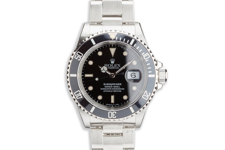 1990 Rolex Submariner 16610