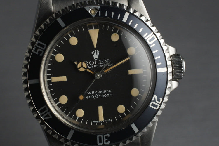 1979 Rolex Submariner 5513 Mark 3 Maxi Dial