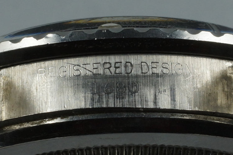 1970 Rolex RED Submariner 1680 with Mark 4 Dial