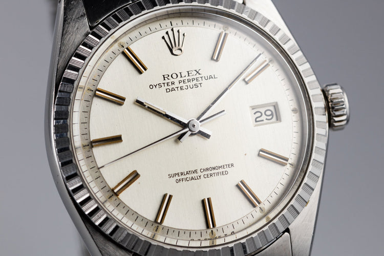 1972 Rolex DateJust 1603 with Silver Sigma Dial