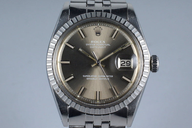 1971 Rolex DateJust 1603 with Gray ‘Wide Boy’ Sigma Dial