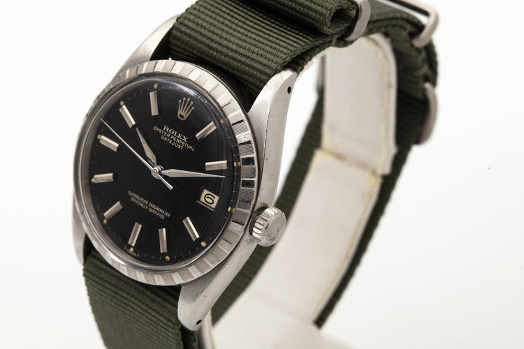 1958 Rolex Datejust 6605 with Glossy Gilt Dial