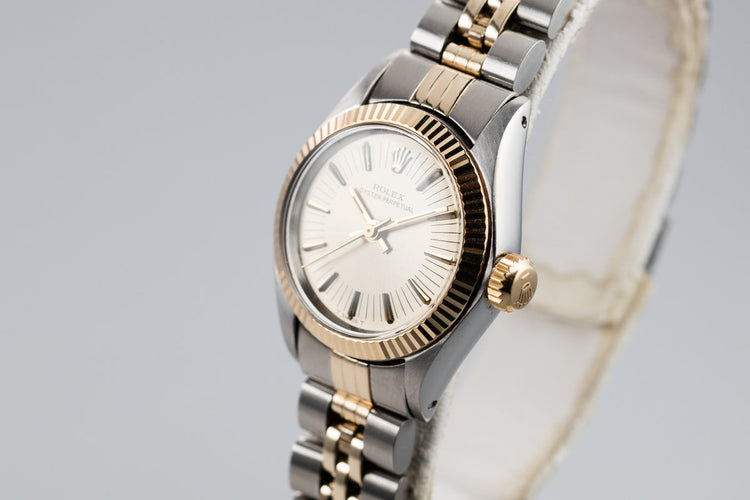 1972 Rolex Two-Tone Ladies Oyster Perpetual 6719