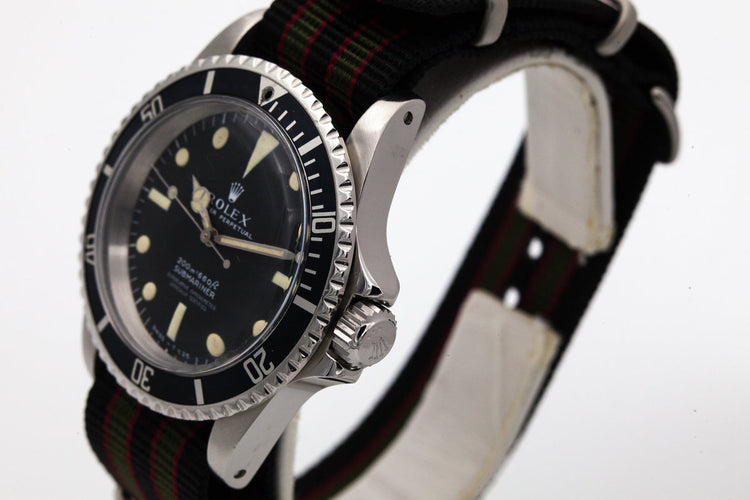1967 Rolex Submariner 5512 4 Line Dial