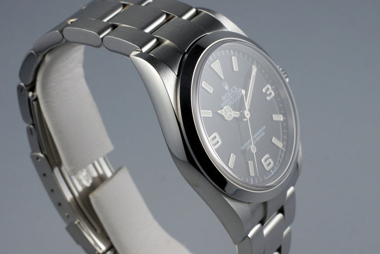2002 Rolex Explorer 114270 with Box and Papers