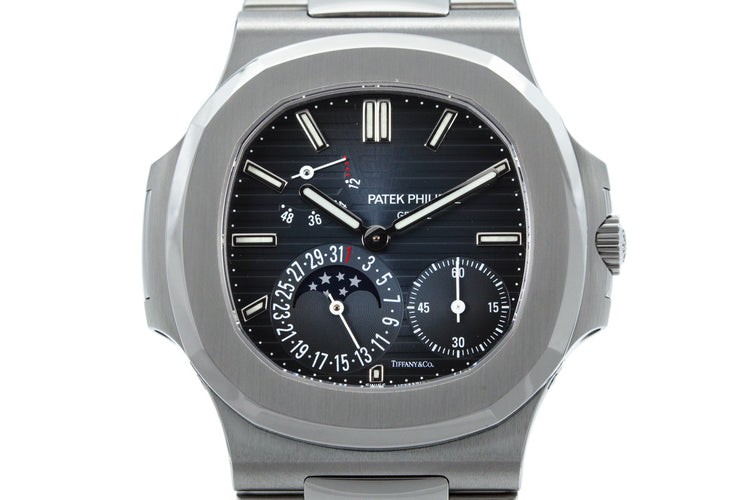 2016 Patek Philippe Nautilus 5712/1A Tiffany & Co, with Box and Open Papers MINT
